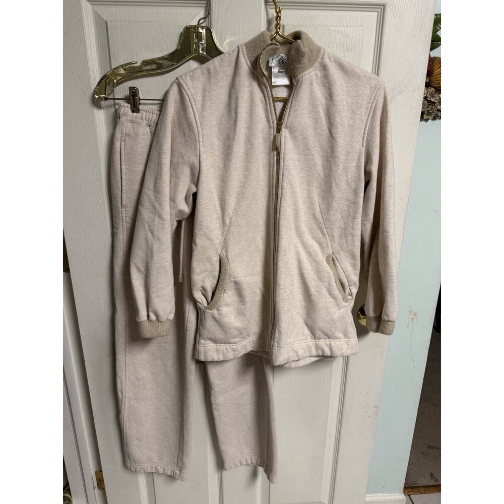 Escada Sport Tracksuit Sweatsuit Zip Jacket Pants 2pc Set Small Wool Angora Y2k